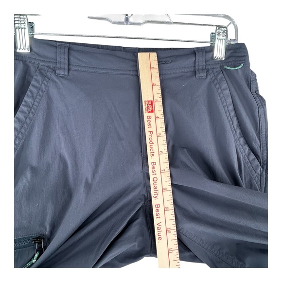 REI Co op Trailmade Pants Womens Size 2 Blue Gray Nylon Hiking Outdoors Gorp - Picture 3 of 12